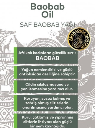 Saf Baobab Yağı 20 ML