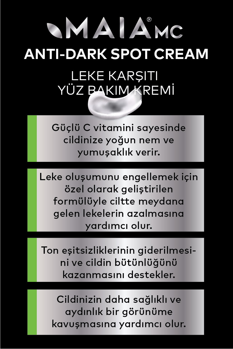 Leke Karşıtı Yüz Kremi 50 ML