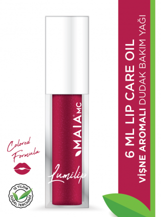 Lumilip Parlatıcı Ve Nemlendirici Dudak Bakım Yağı - Vişne Aromalı Lip Gloss 6ml