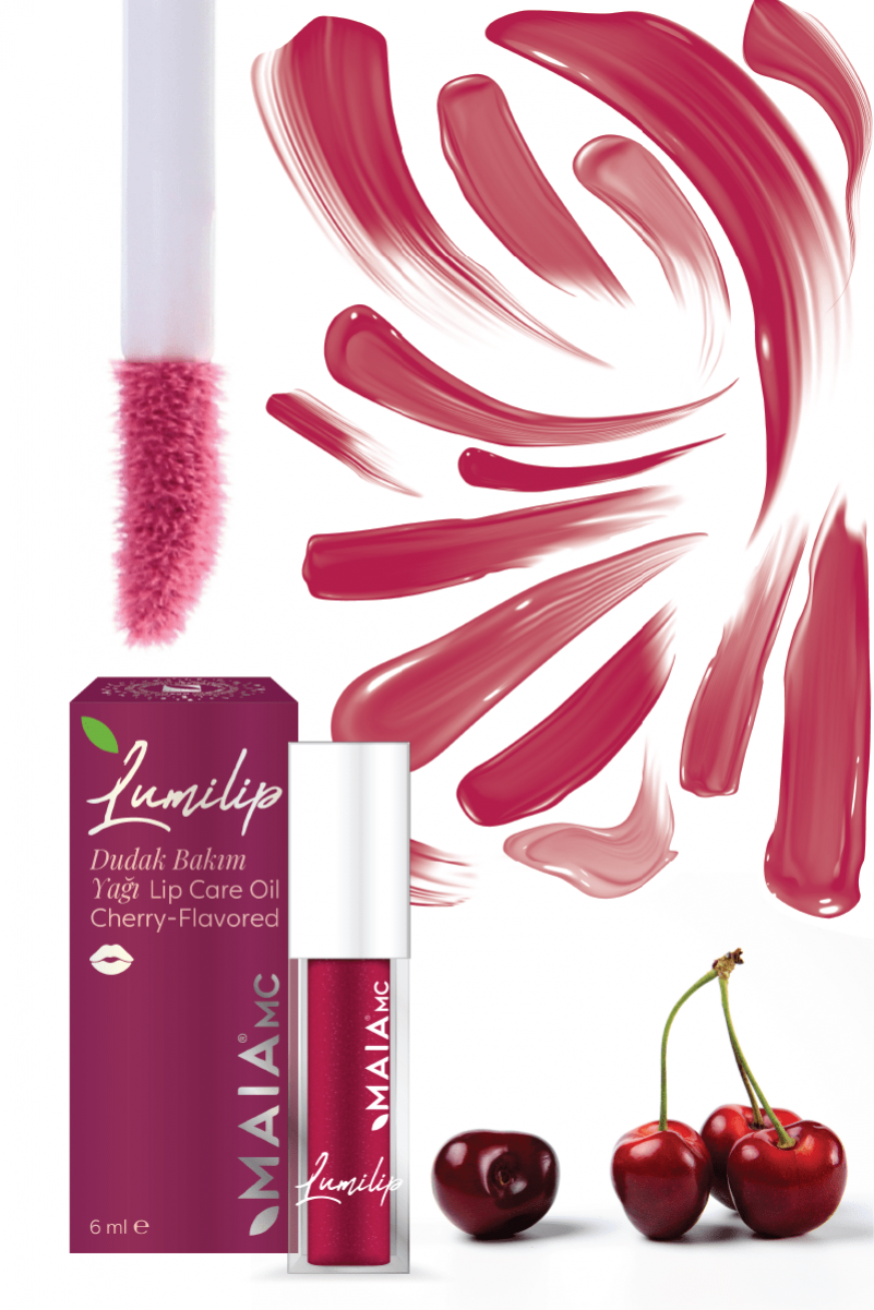 Lumilip Parlatıcı Ve Nemlendirici Dudak Bakım Yağı - Vişne Aromalı Lip Gloss 6ml