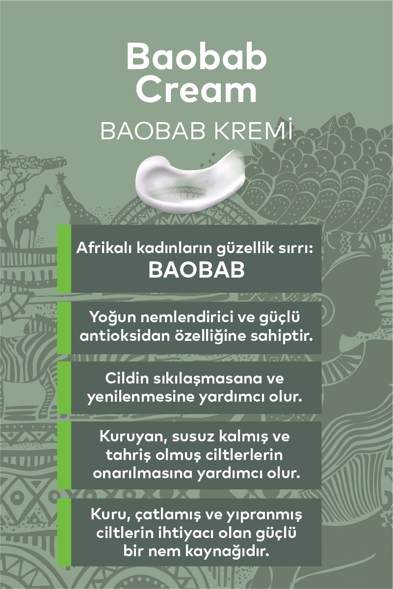 Baobab Cilt Bakım Kremi 50 ML