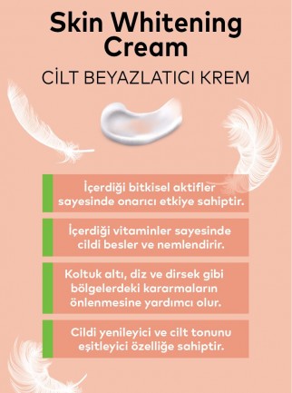 Cilt Beyazlatıcı Krem 50 ML