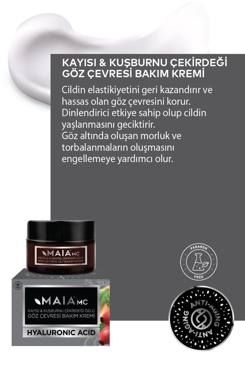 Kayısı ve Kuşburnu Göz Çevresi Bakım Kremi 30 ML