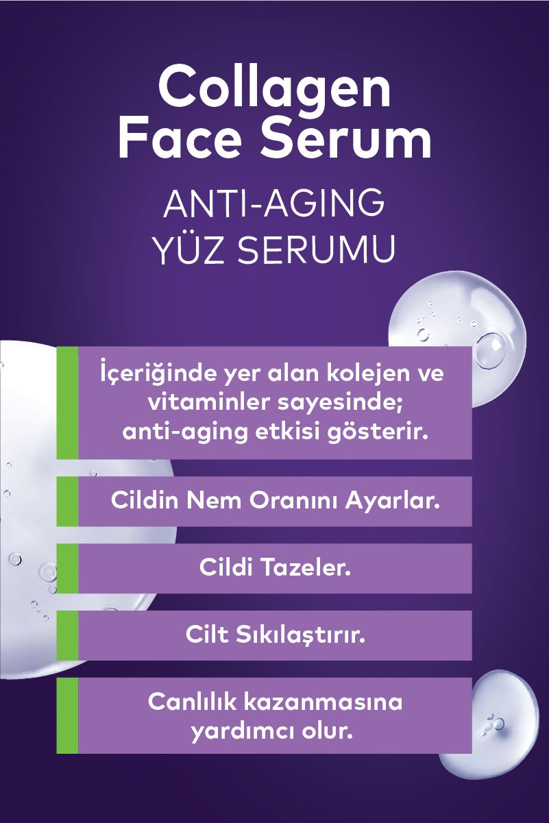 Kolajen Yüz Serumu 30 ML