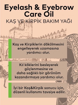 Argan Kaş ve Kirpik Bakım Yağı 2'li 18 ML