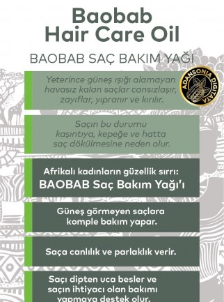 Baobab Saç Bakım Yağı 120 ML