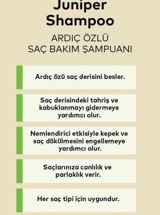 Ardıç Şampuanı Aloe Vera İlaveli 400 ML