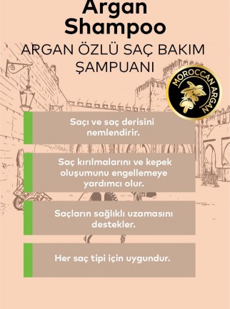 Argan Saç Bakım Şampuanı 400 ML