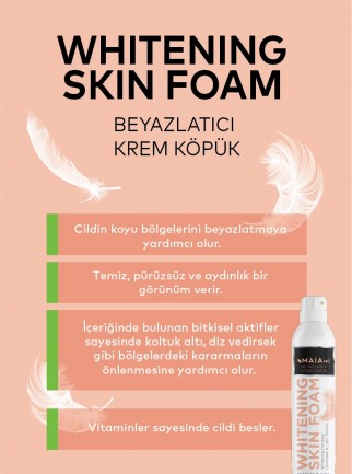 Cilt Beyazlatıcı Köpük 150 ML