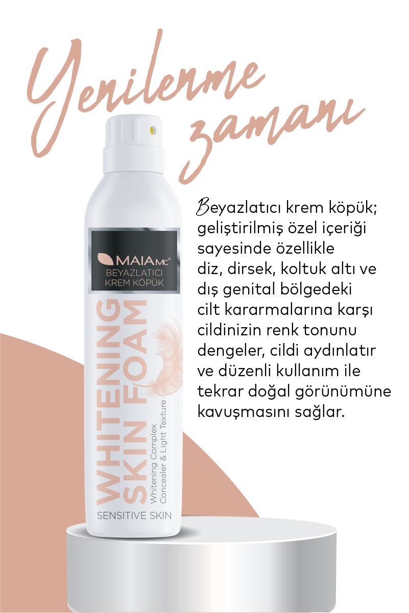 Cilt Beyazlatıcı Köpük 150 ML